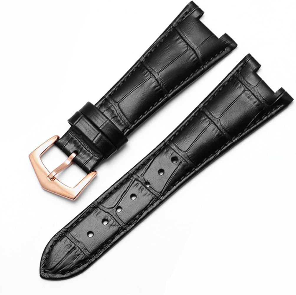 PATAK PHILIP BLACK LEATHER STRAP