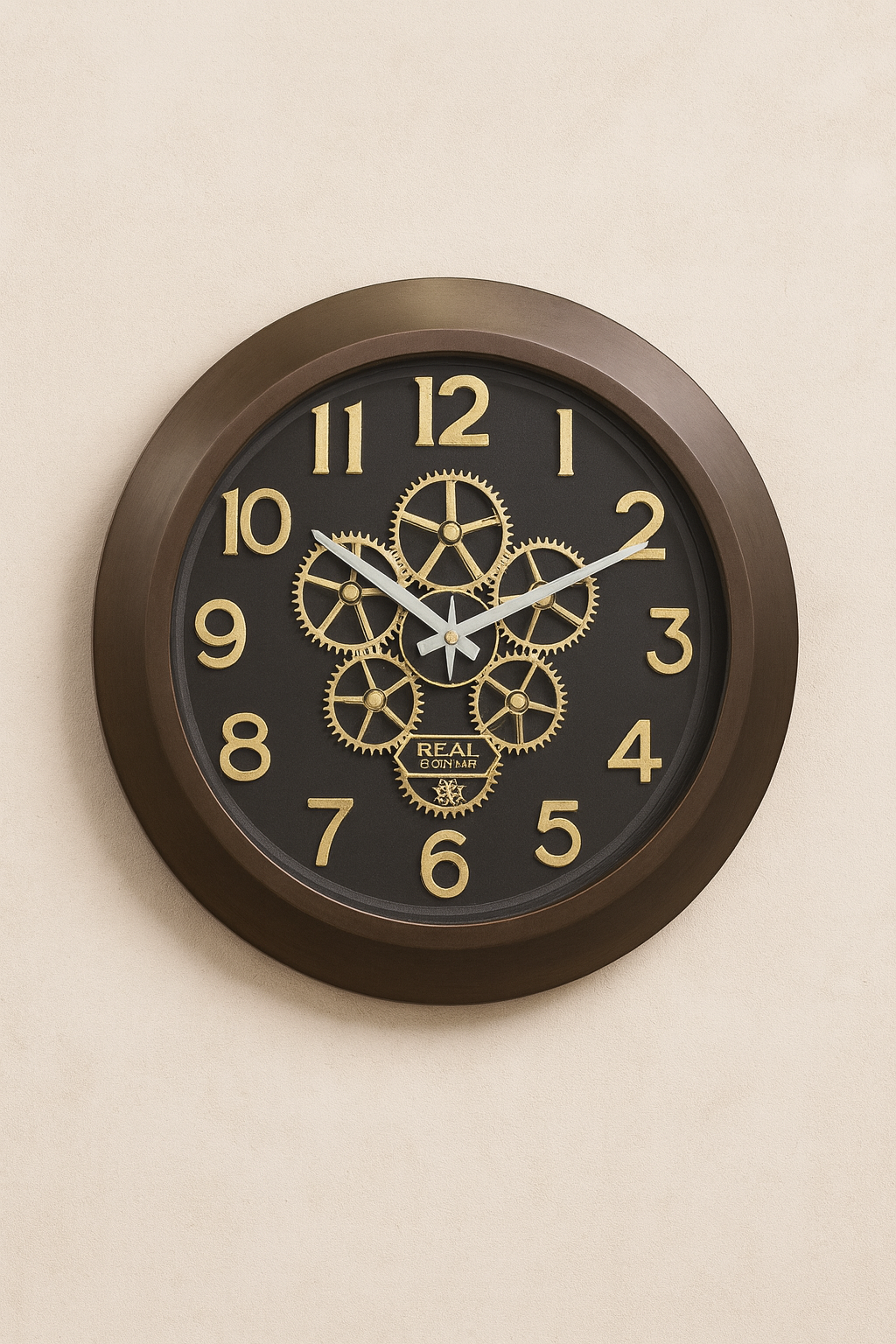 Real Gear Wall Clock