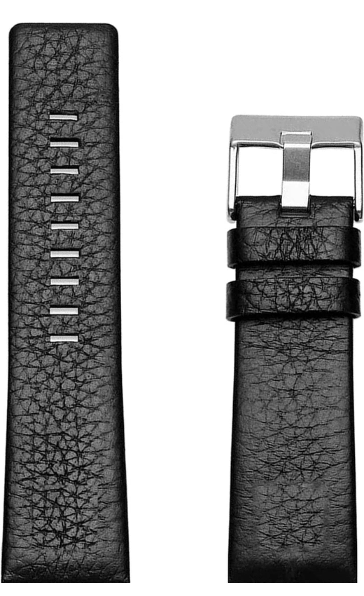 DIESEL BLACK CROCO BELT