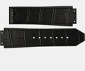 HUBLOT BLACK CROCO BELT