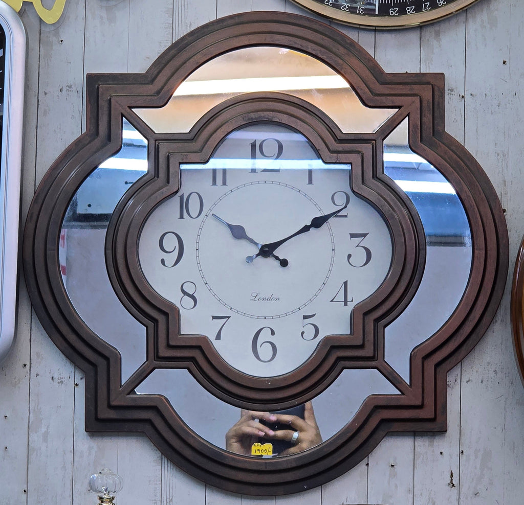 Mirrored Wall Clock