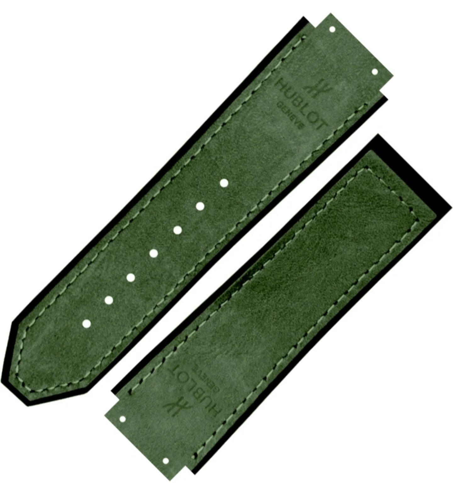 HUBLOT GREEN PLAIN BELT