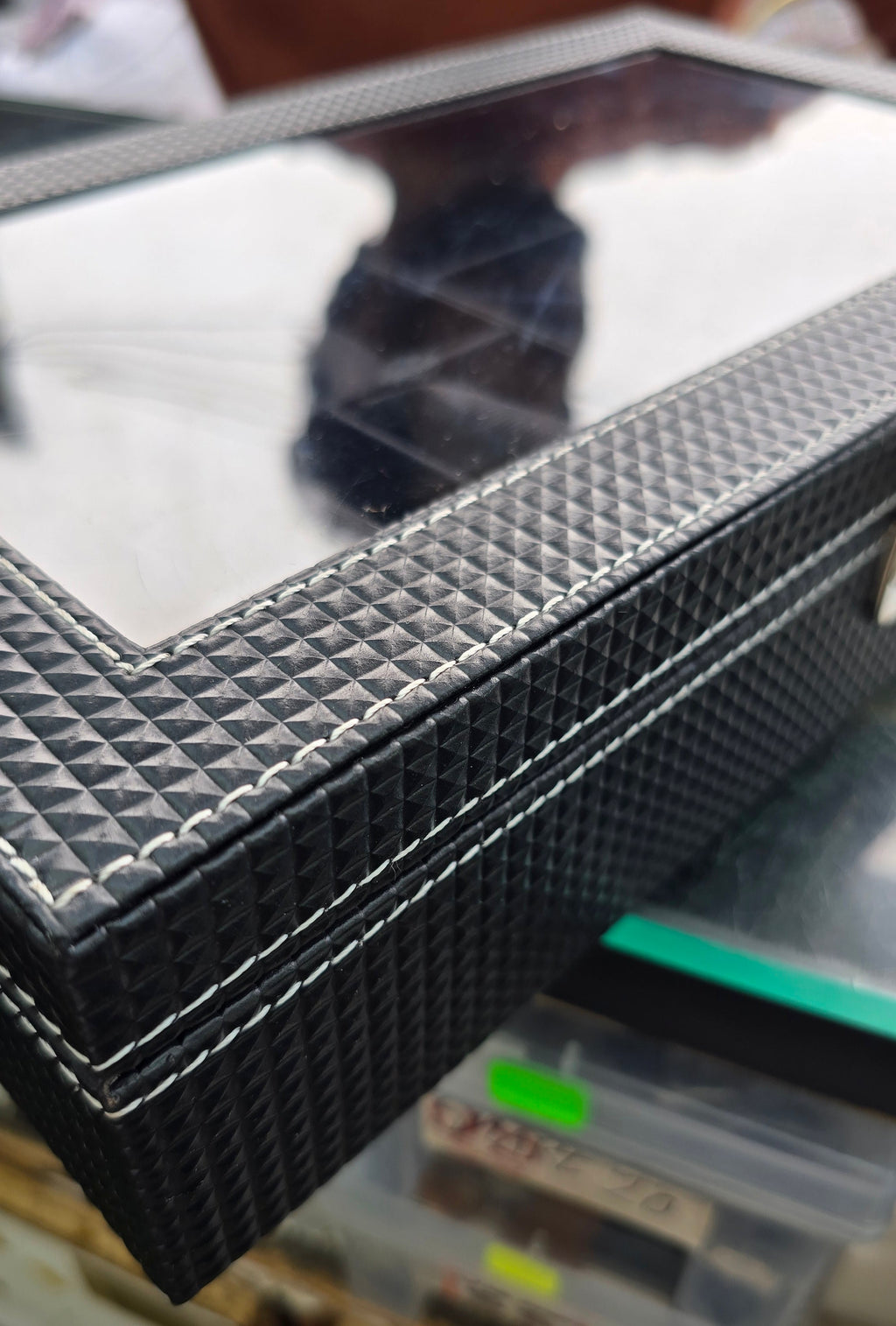 Watch Organizer 6 Slots With Sunglass Organizer 3 Slots.