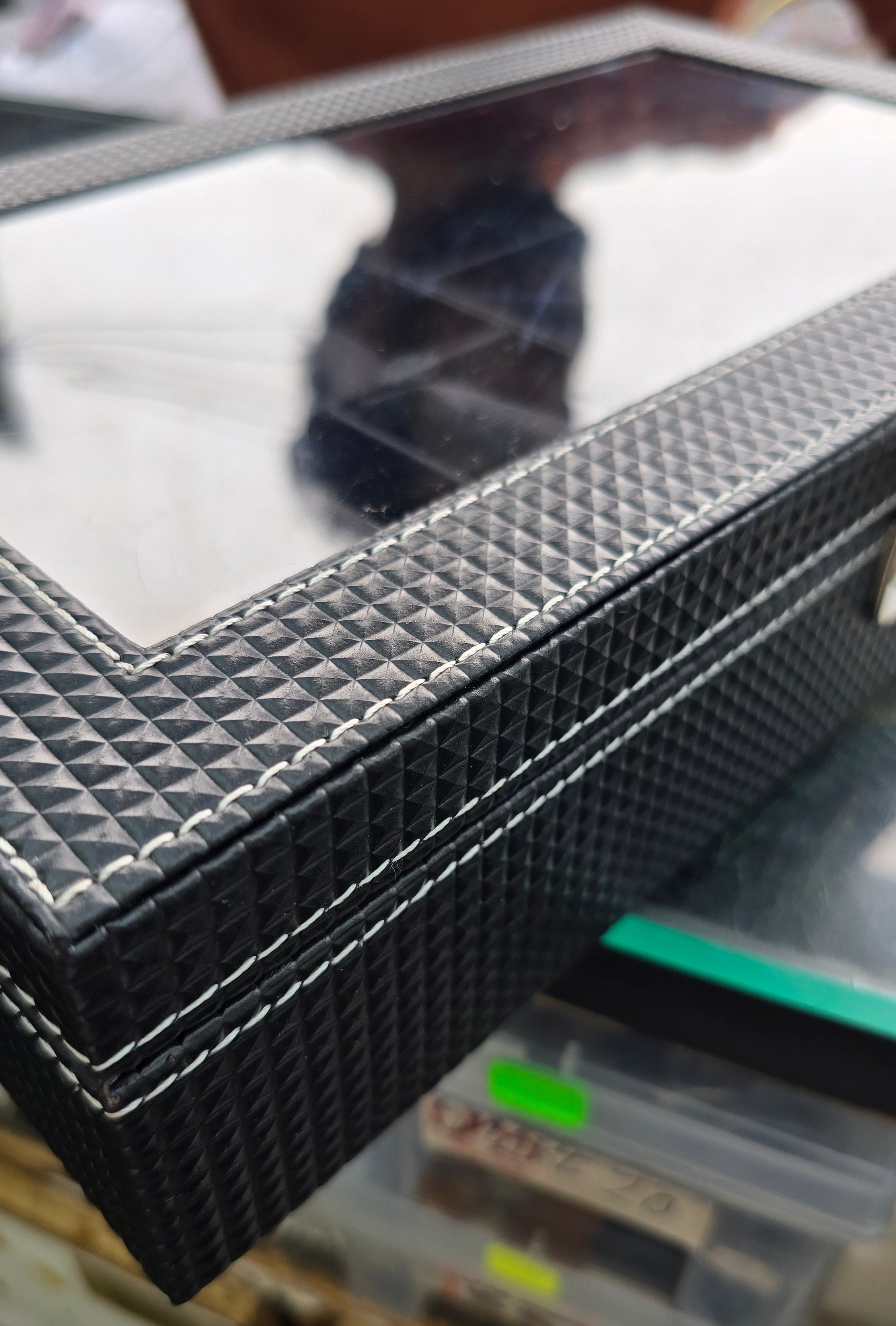 Watch Organizer 6 Slots With Sunglass Organizer 3 Slots.