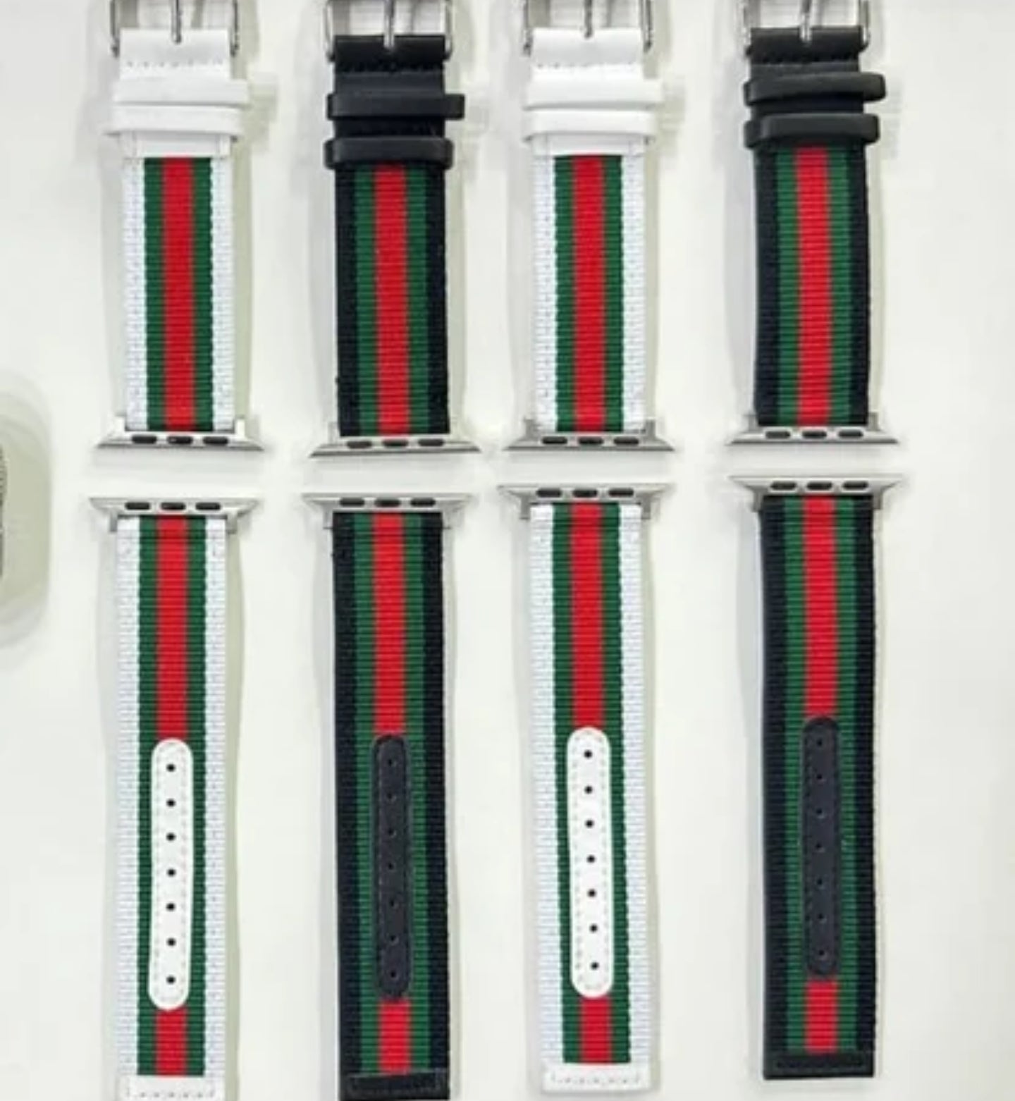 Gucci Strips Leather Belt