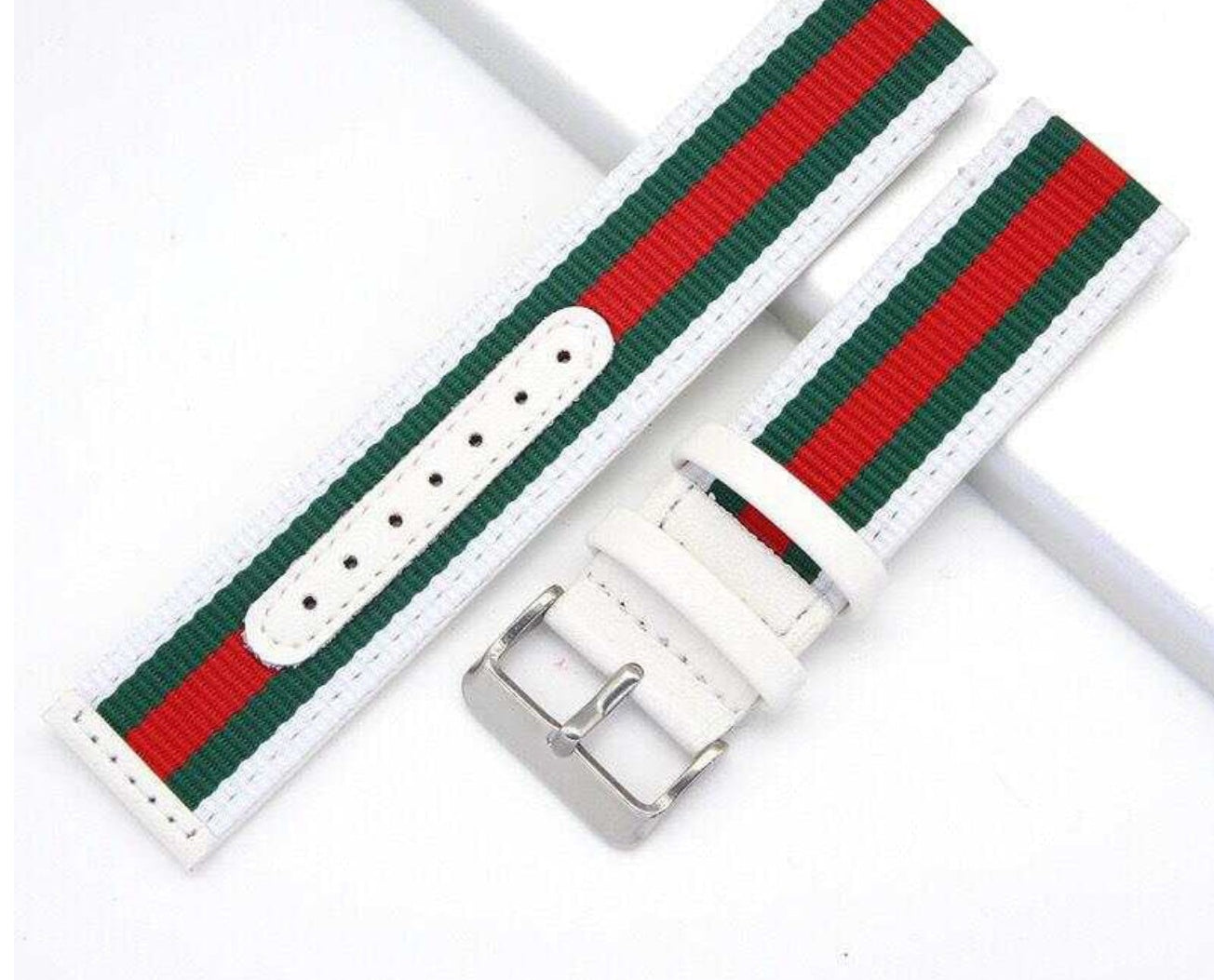 Gucci Strips Leather Belt