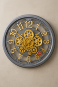 Ornate Gear Wall Clock