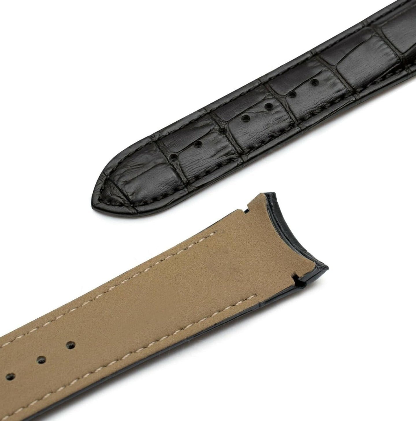 TISSOT BLACK CROCO STRAP
