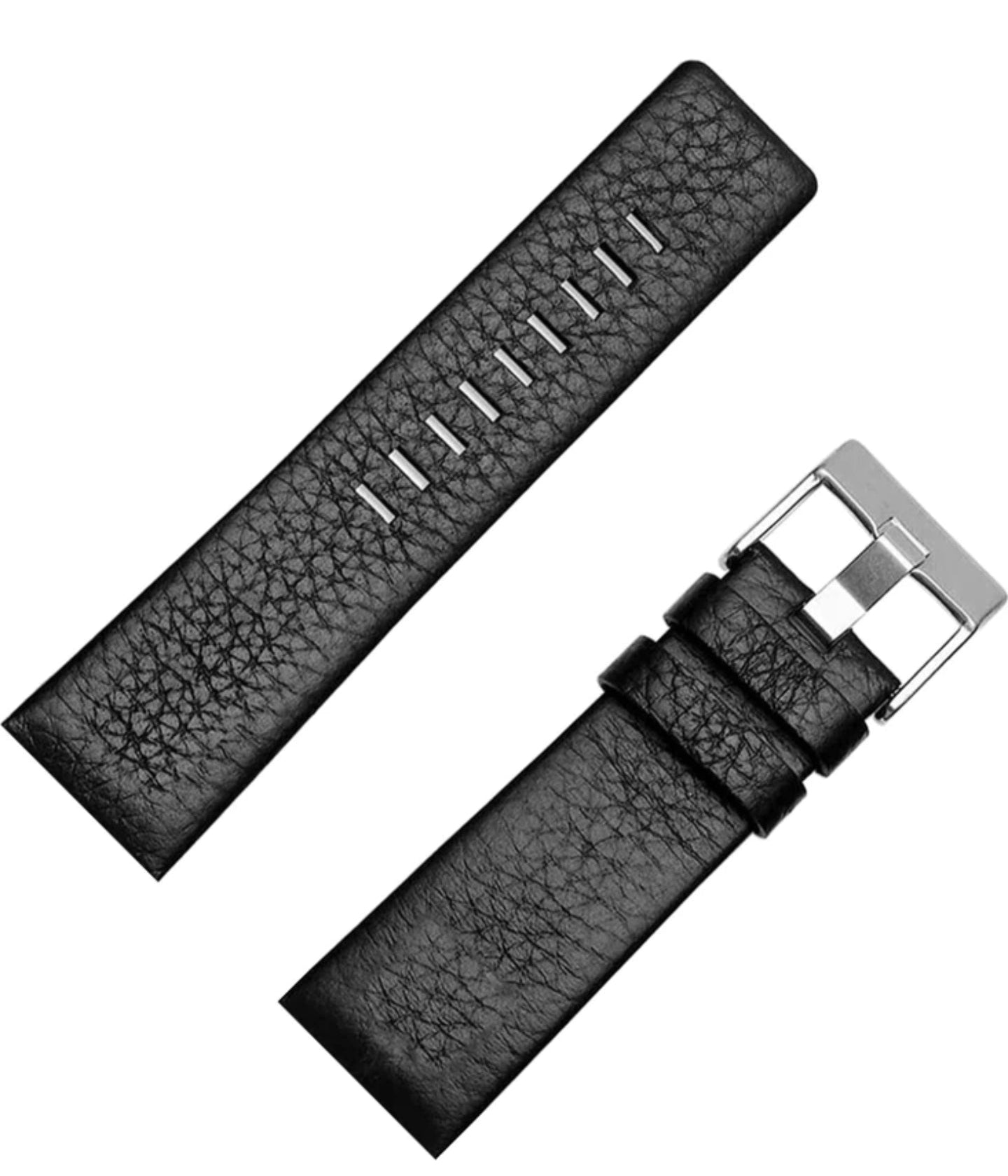 DIESEL BLACK CROCO BELT